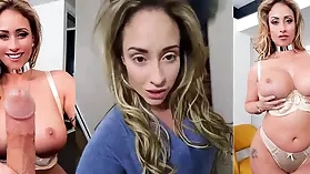 Eva Notty's amateur blowjob video leaked on Instagram