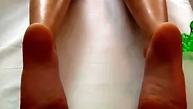 Polina D's intense penis ride in hardcore European massage video