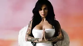 Joanna Angel's erotic journey with big boobs and milf allure