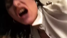 Tera Joy's intense orgasm in hardcore scene