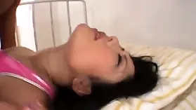 Saori Kurata's hairy pussy gets wet in erotic video