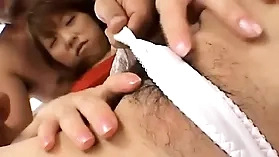 Kyoko Ayana's intense orgasm in a hardcore Japanese video