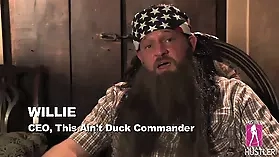 Get ready for a softcore adventure with pornstars from Duck Dynasty