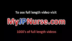 Japanese nurse's erotic care leads to intense climax
